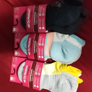 Dr motion compression ankle socks brand new in packaging